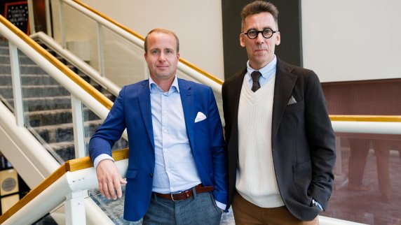 Jens Mattfolk och Pocke Wikström