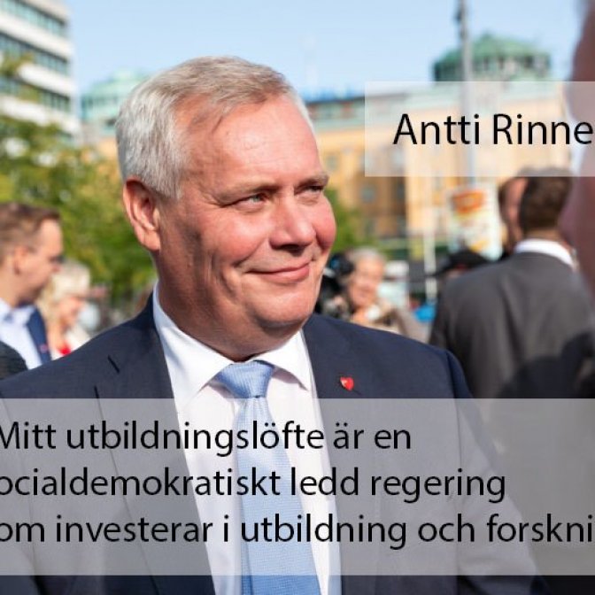 Partiledarnas utbildningslöfte