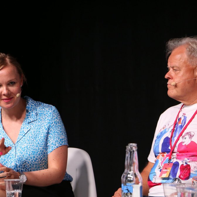 Sätt inte mitt namn under, sade Katri Kulmuni till förslaget att begränsa hemvårdsstödet till att barnet fyller två år. Foto: Mattias Fagerholm