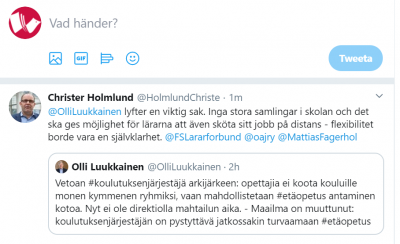 Vi samlar frågor och svar om undantagstillståndet i skolan