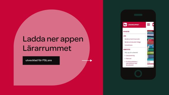 FSL:s mobilapp lärarrummet