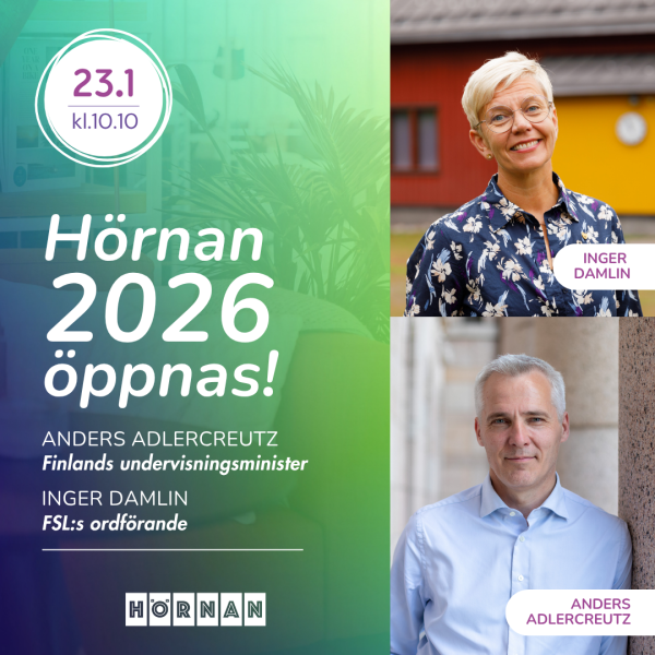 Det här är programmet i Hörnan 2026